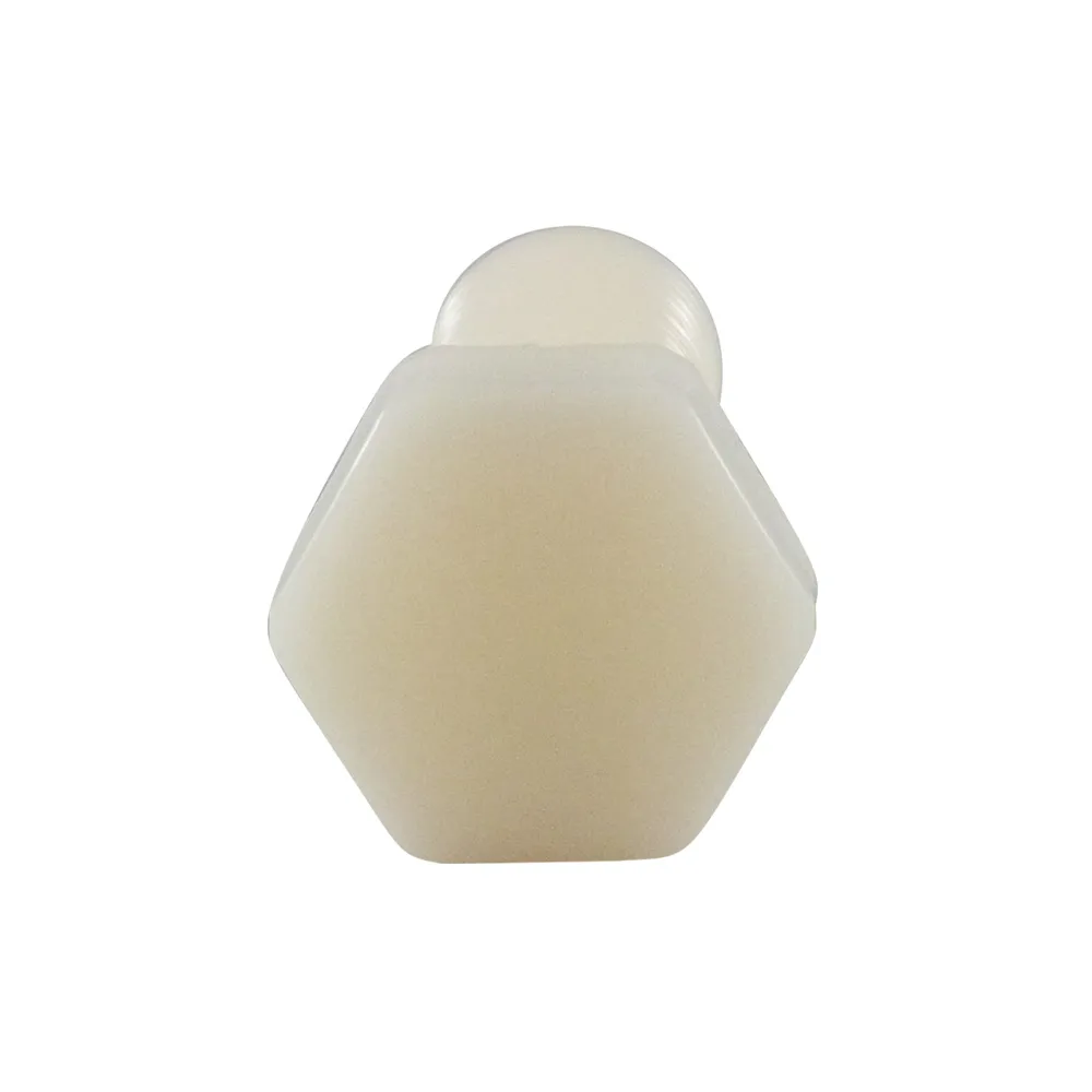 Tornillo de cabeza hexagonal PA - DIN 933 - M6x8mm - Natural imagen 5