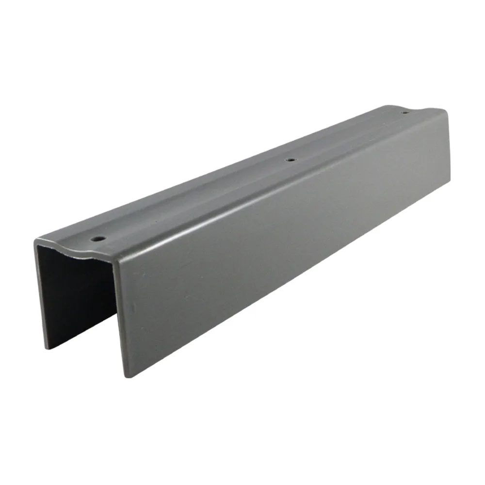 Soporte en U para placa de hormigón PA 300mm - Gris antracita imagen 2