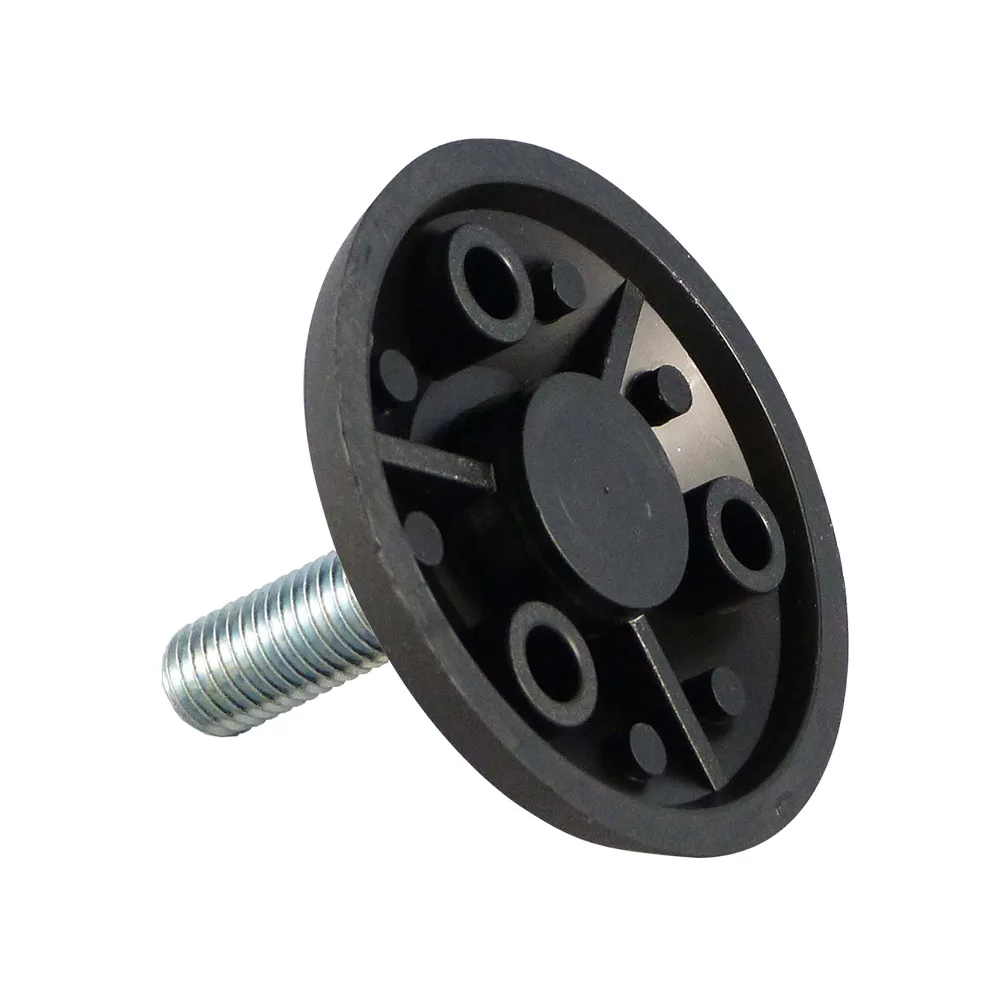 Pie nivelador cónico fijo PP Ø70 - M10x40 - Gris imagen 2