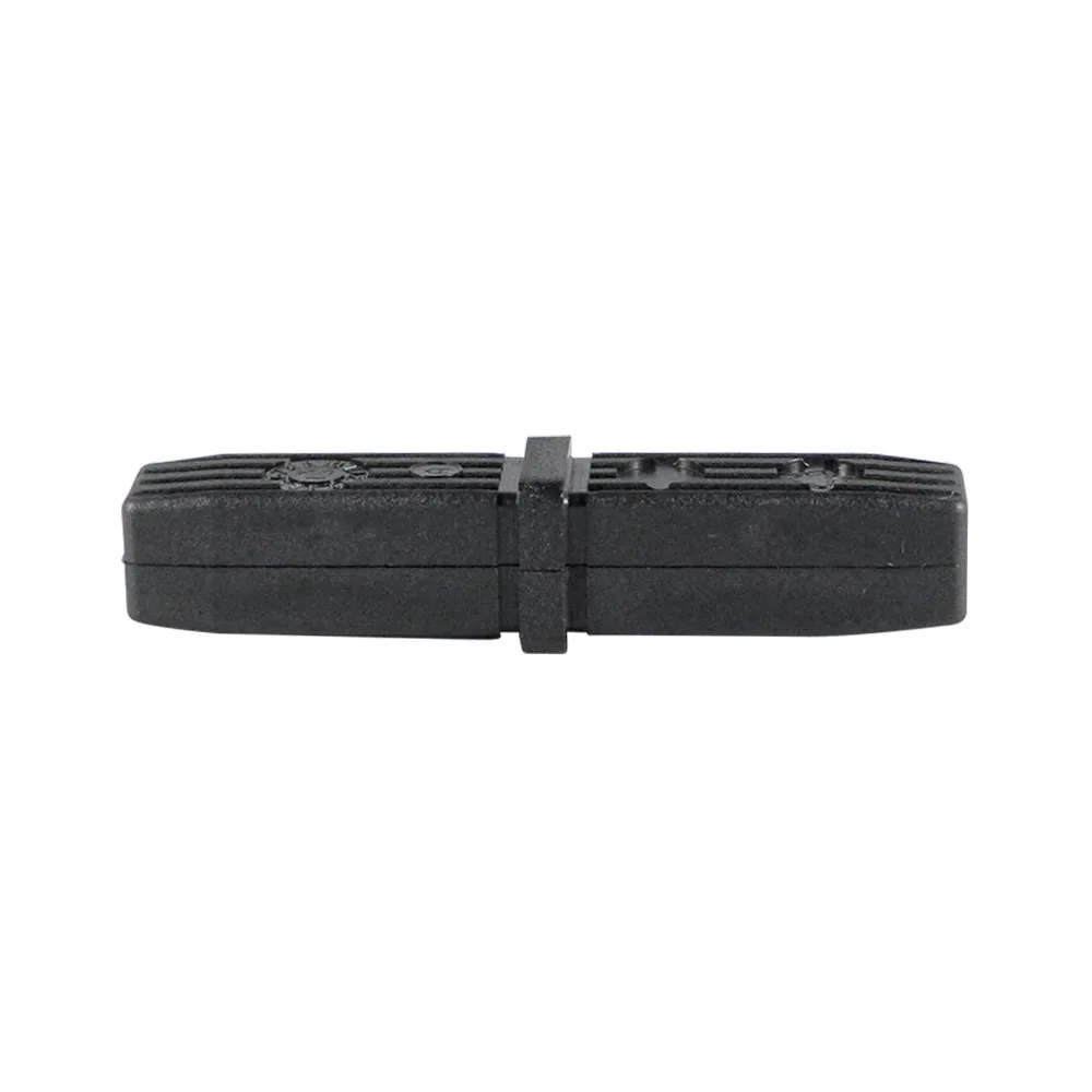 Conector cuadrado 30x30 - 1.5mm - dos piezas - 1D2 - Negro imagen 2