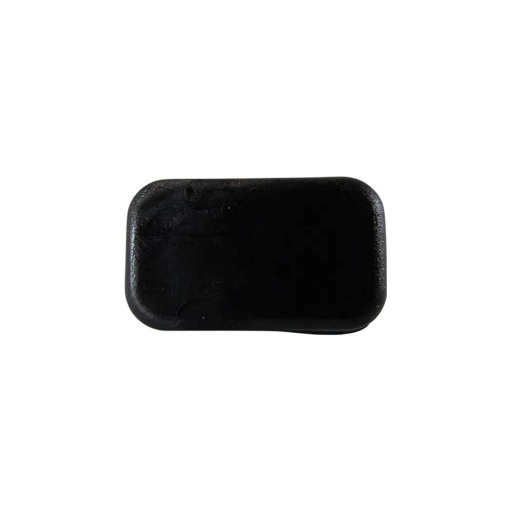 Tope deslizante rectangular con clavo - antirruido