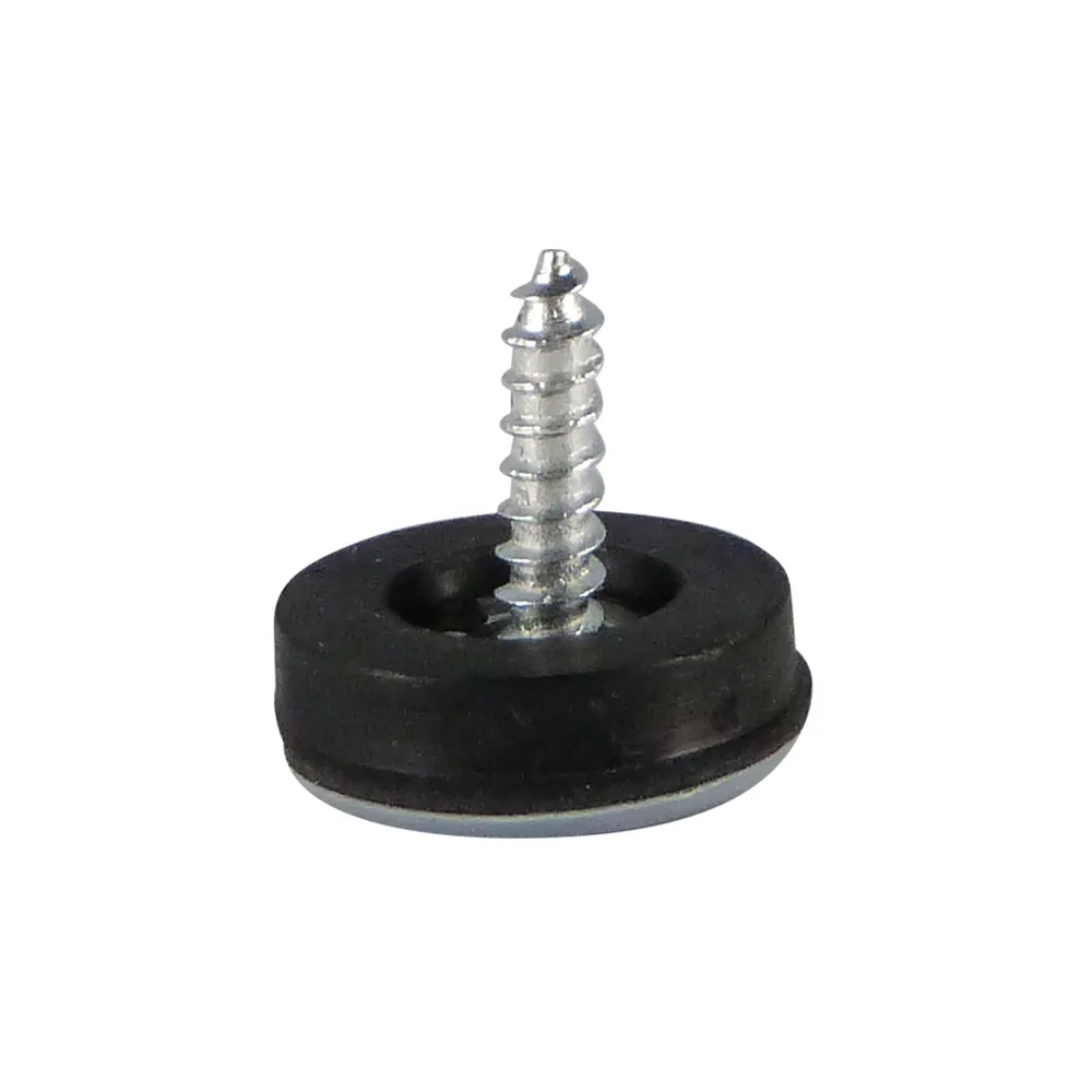 Deslizador para muebles de teflón PTFE para tubo Ø25mm - con agujero Ø4.3mm imagen 4