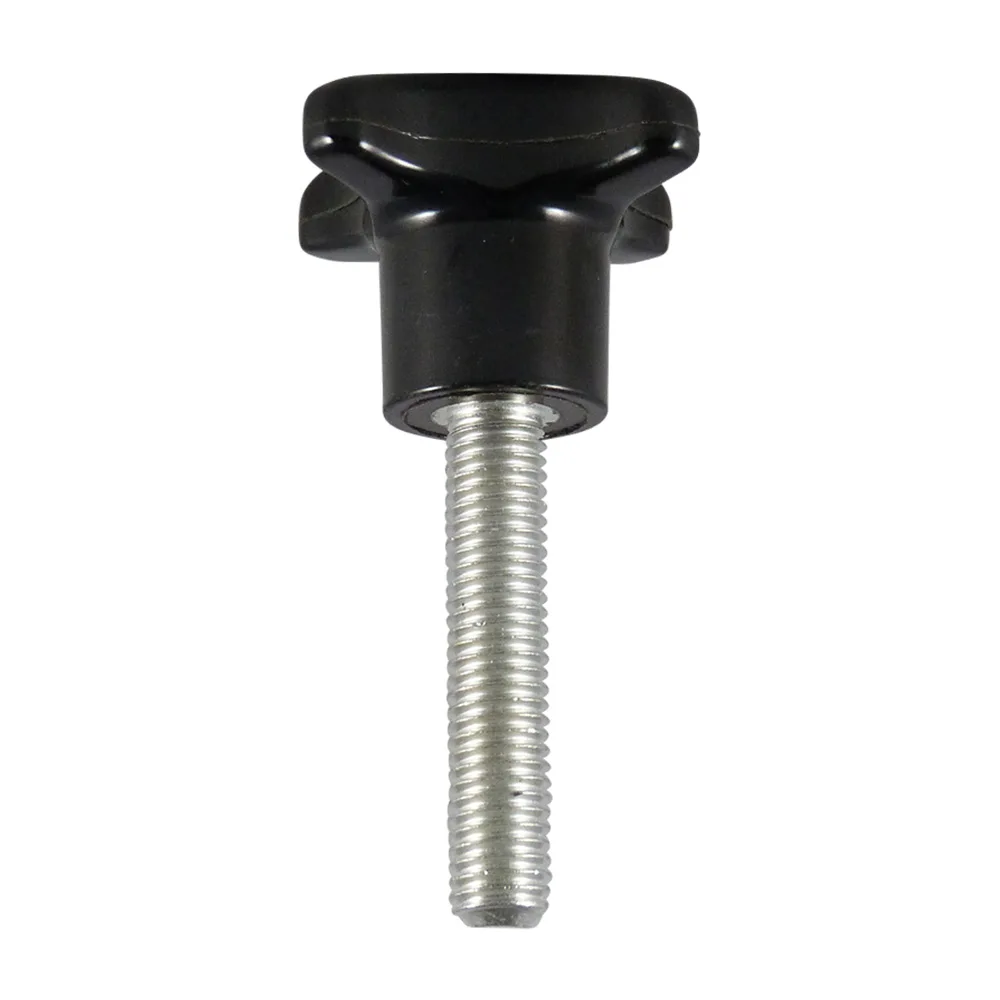 Pomo cruz Ø50 - M10x64mm - Negro