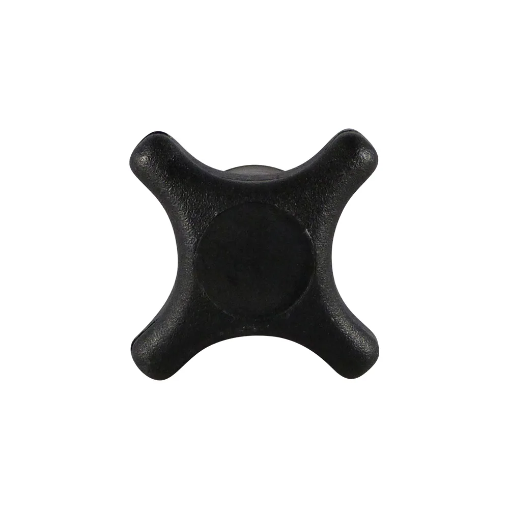 Pomo de estrella PP – DIN 6335 – rosca macho