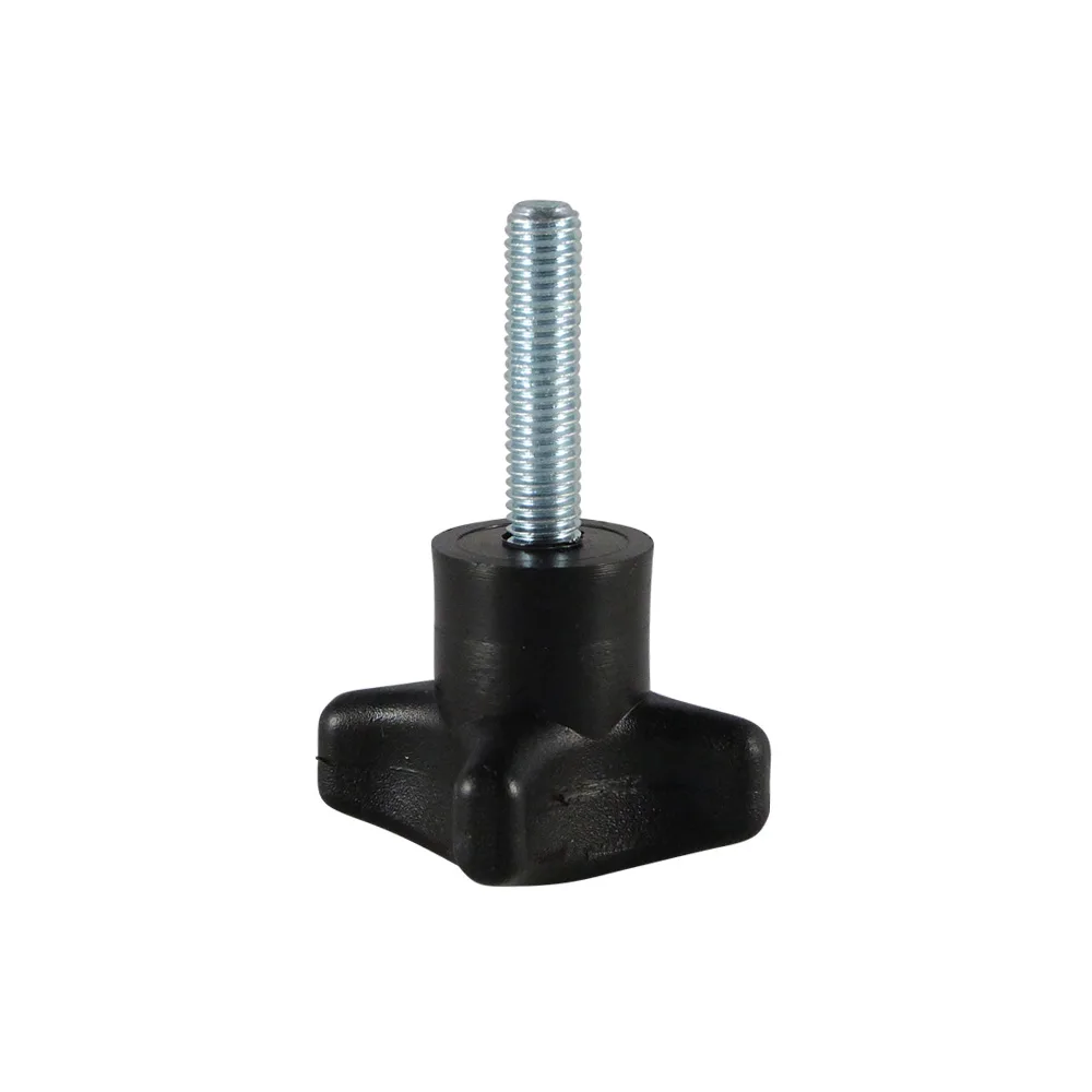 Pomo de estrella PP – DIN 6335 – rosca macho
