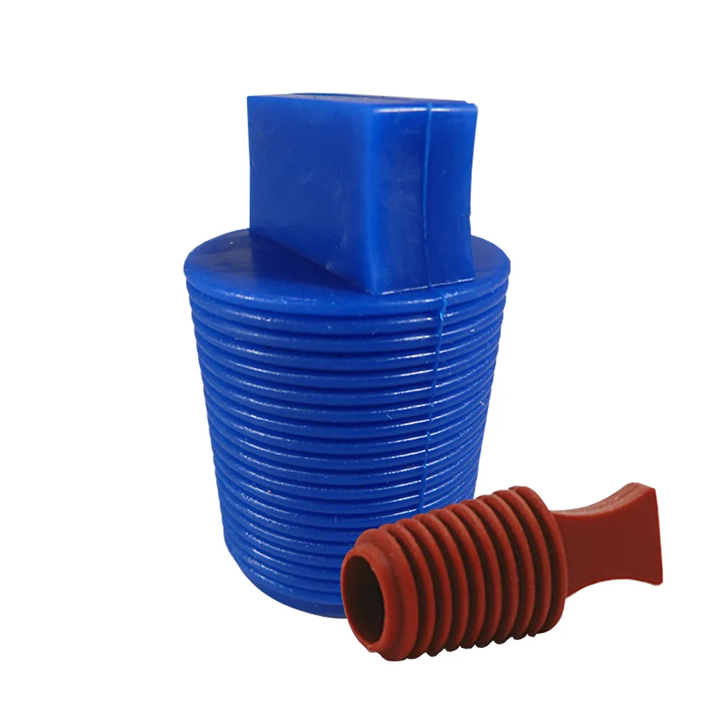 Tapón cónico de silicona Ø4.0x 6.0mm - L=25.4mm - sin brida
