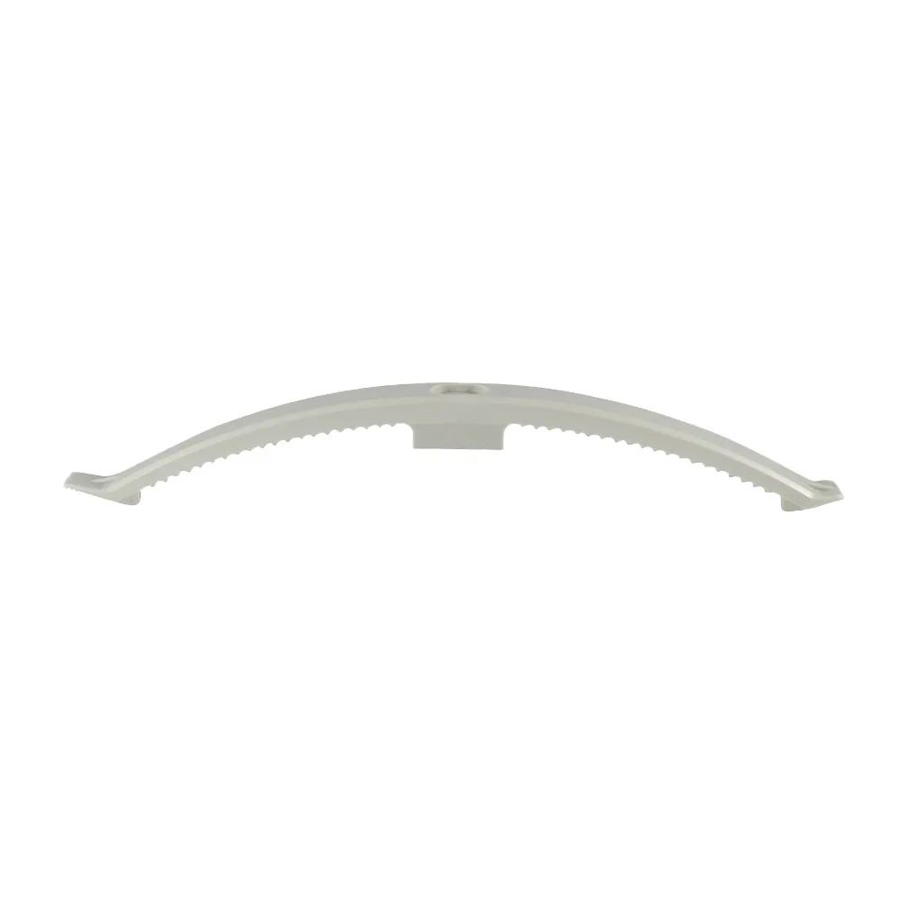 Abrazadera de cables bilateral PA 224x19mm - bucles - Gris claro