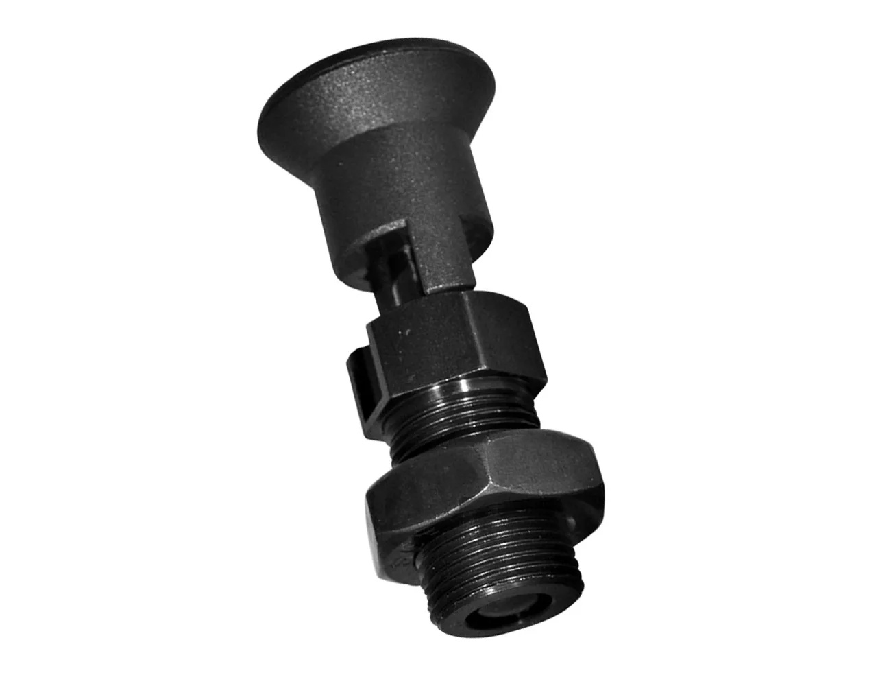Posicionador con collarín hexagonal – acero – con bloqueo – Posicionadores