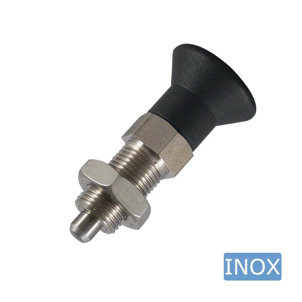 Posicionador con cuello hexagonal - acero inoxidable