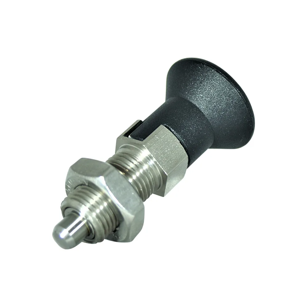 Posicionador con collarín hexagonal – acero inoxidable – con bloqueo