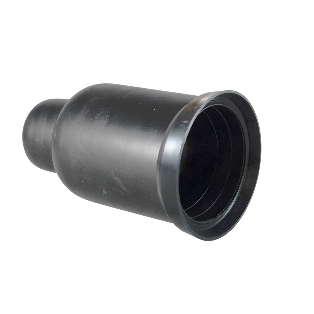 Tapón de tuerca con protección de arandela PE-LD+UVA M60 - SW 90 - telescópico 125mm - Negro imagen 2