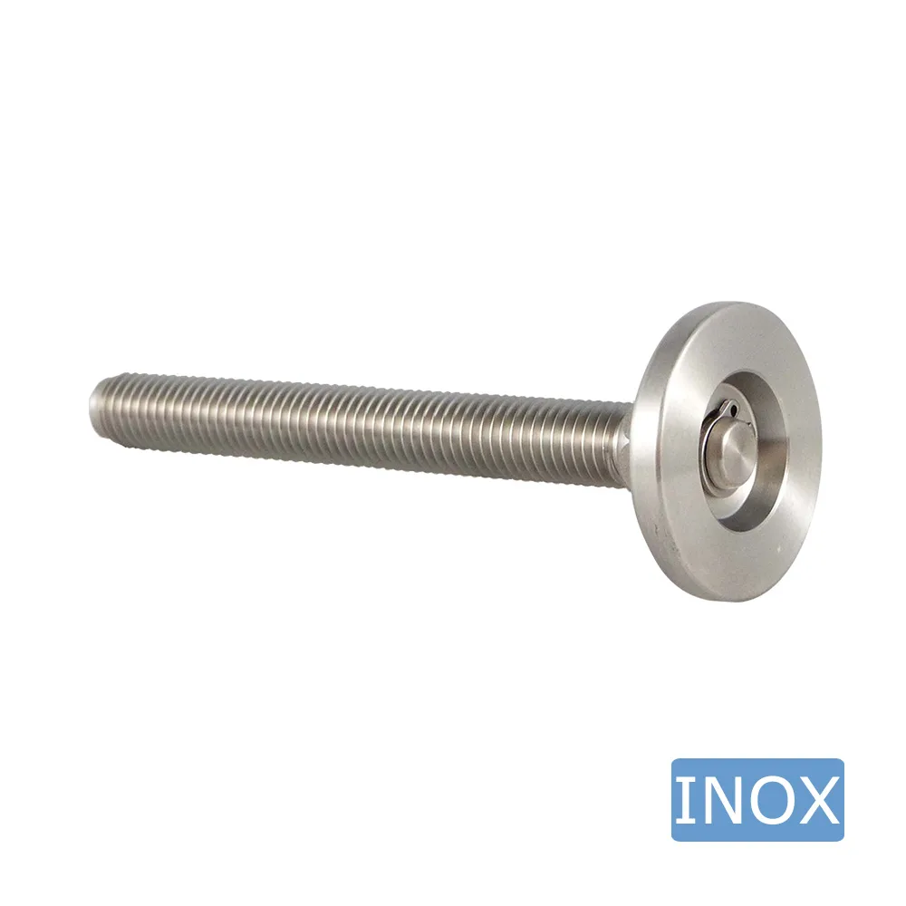 Pie nivelador inox – base articulada
