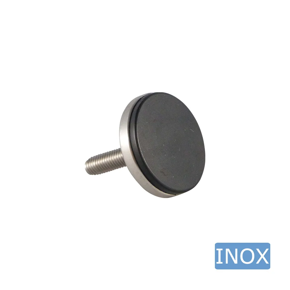 Pie nivelador inox – base articulada