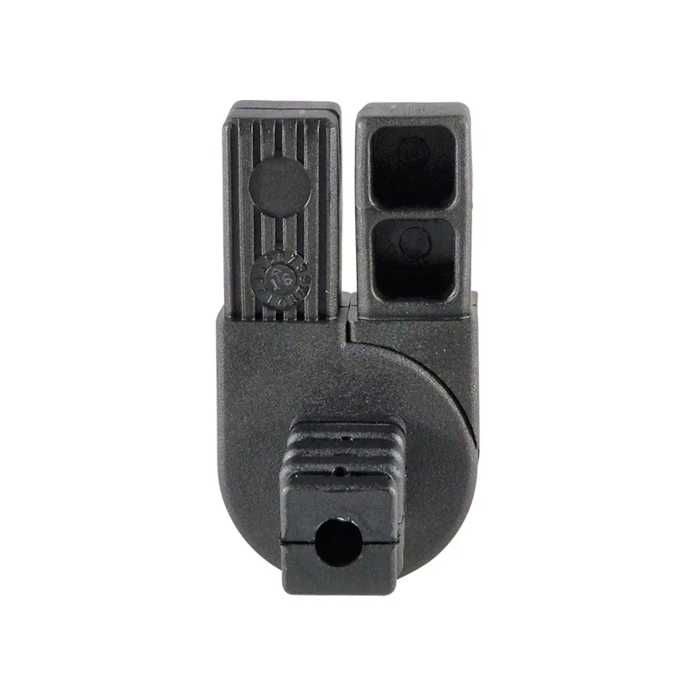 Conector para tubo cuadrado articulado PA 30x30 - 2.0mm - 45-200° - 3D3 - Negro imagen 3