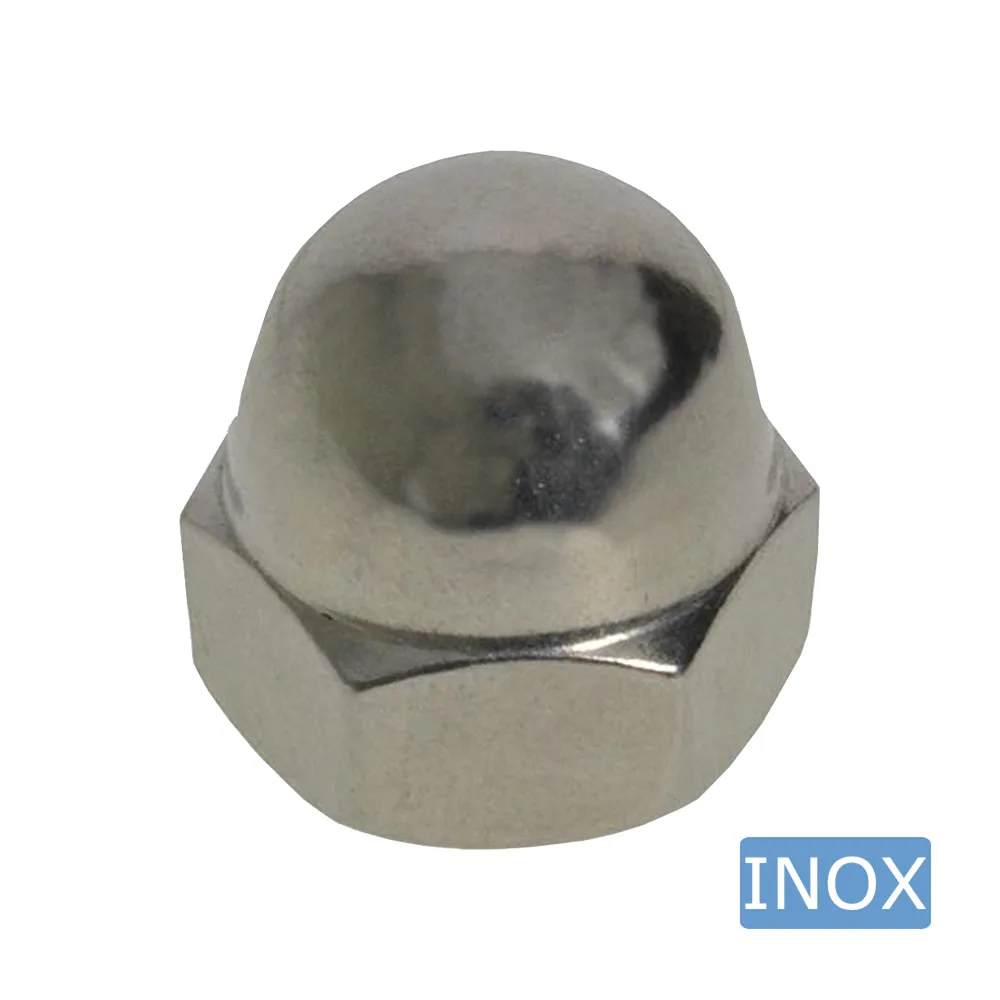 Tuerca ciega - DIN 1587 - M5 - Acero inoxidable A2 (AISI 304)