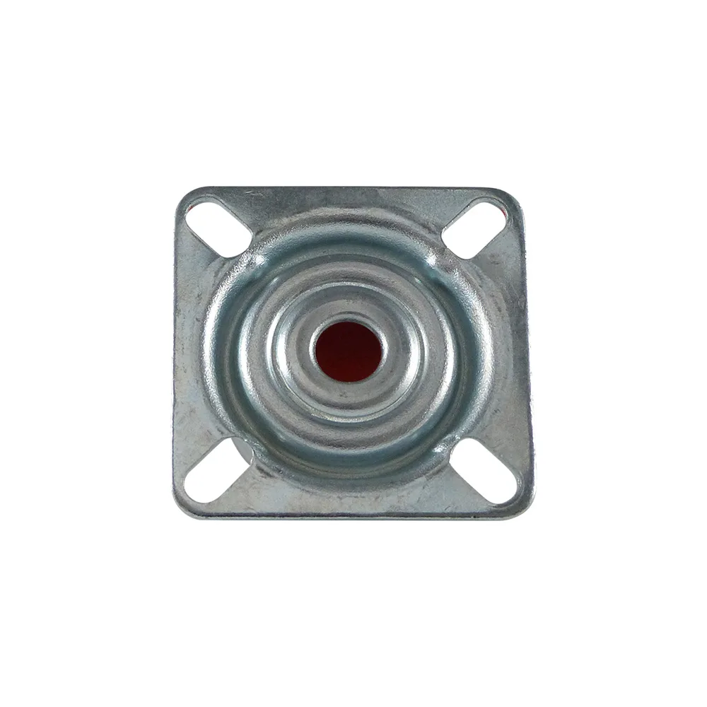 Rueda mini de carga pesada giratoria con platina