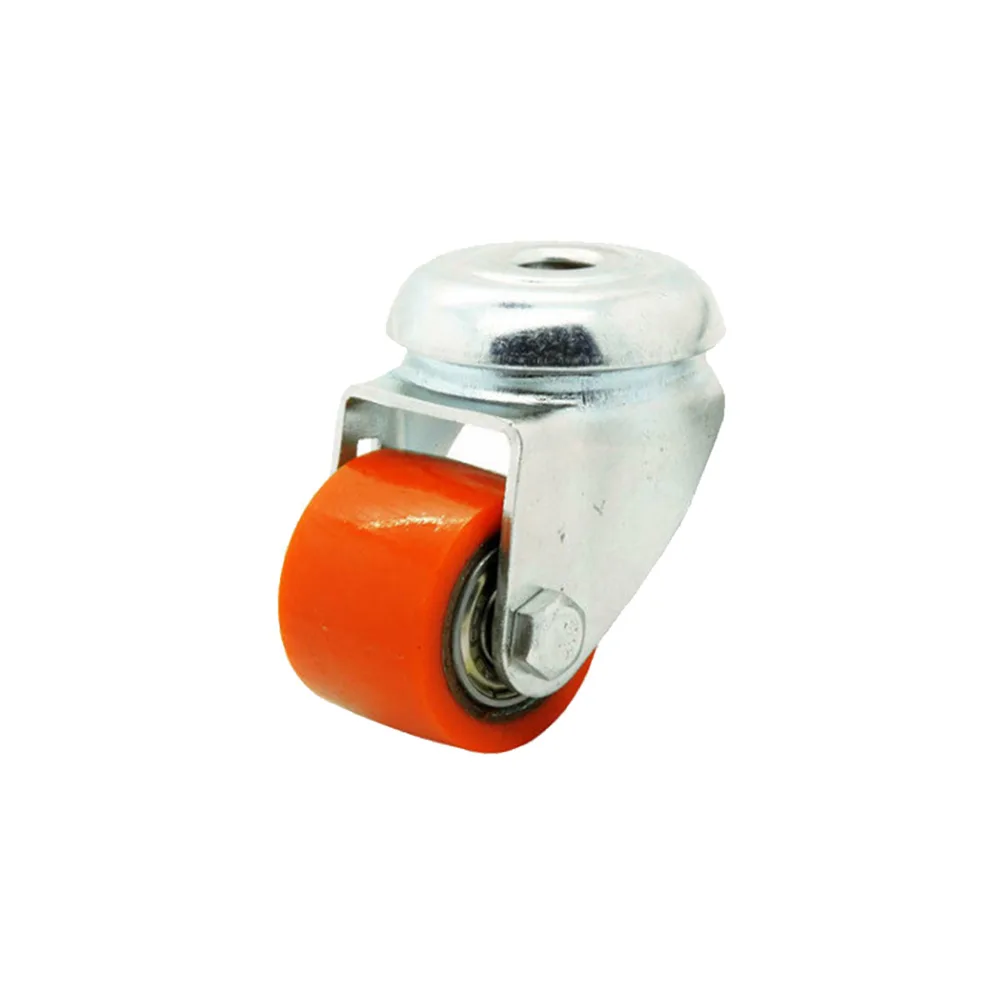 Rueda mini de carga pesada giratoria - Agujero central