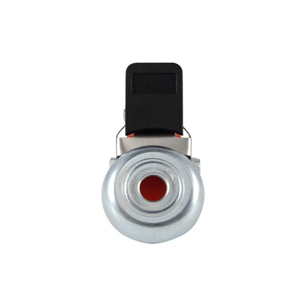 Rueda mini resistente giratoria con freno - Agujero central