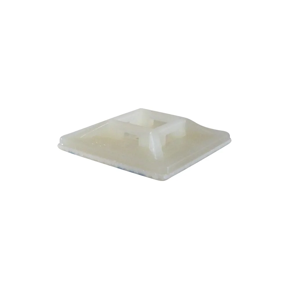 Soportes para bridas autoadhesivos PA - 13x13mm - ancho de banda 2.7 - Negro imagen 2