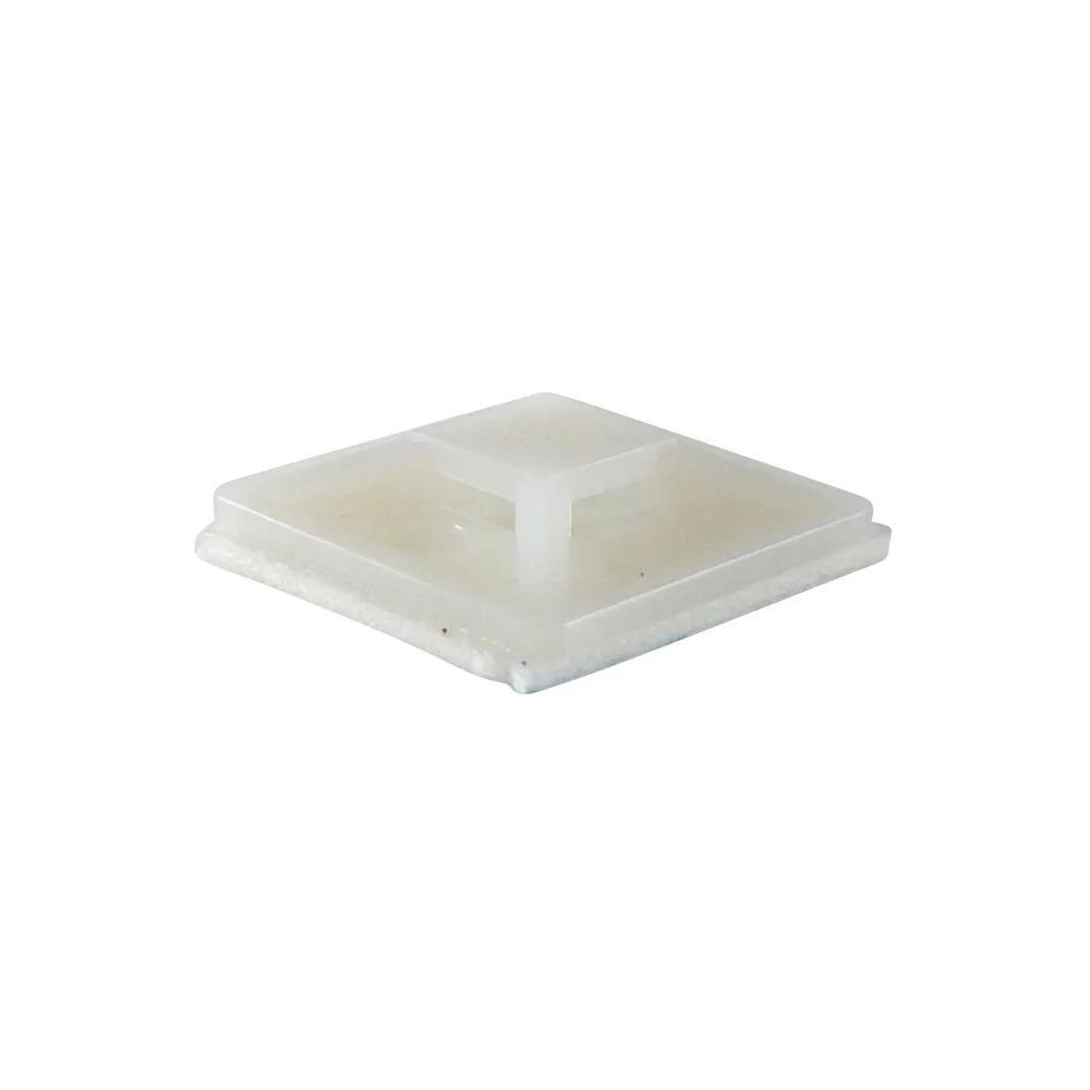 Soportes para bridas autoadhesivos PA - 13x13mm - ancho de banda 2.7 - Negro imagen 3
