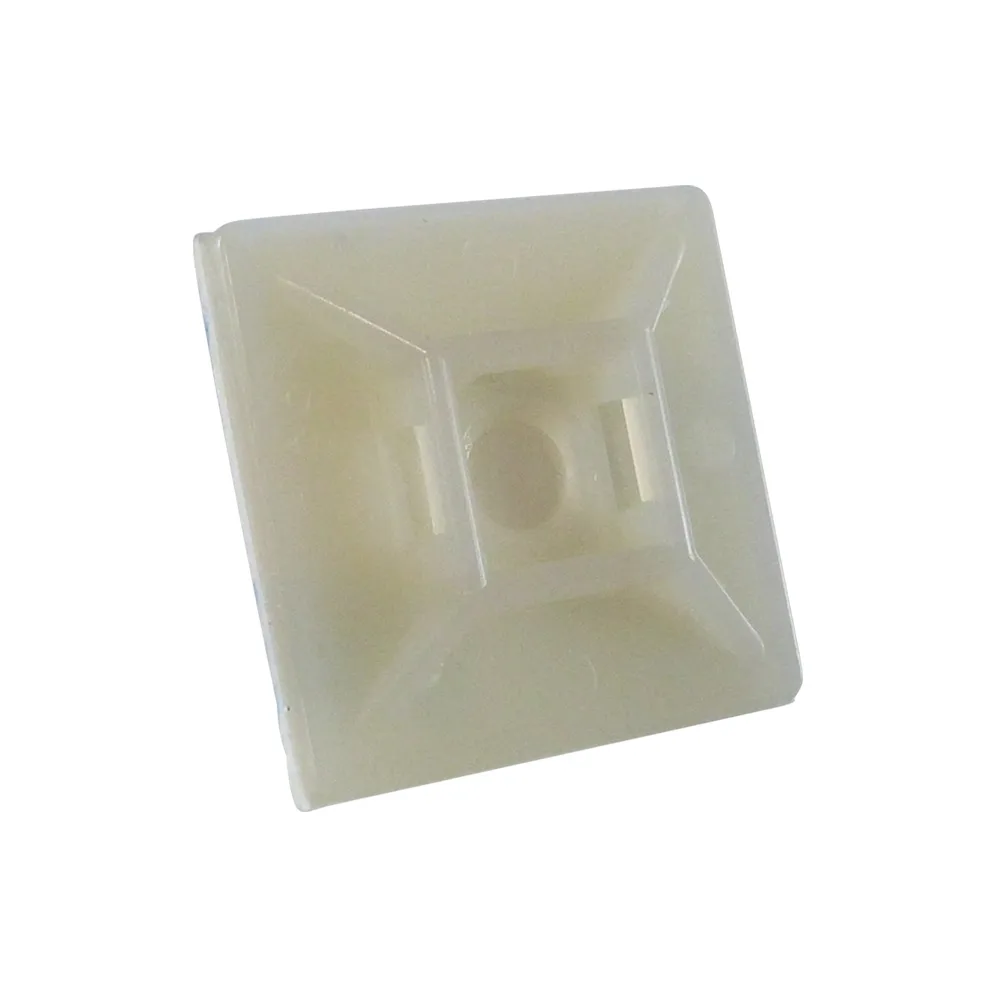 Soportes para bridas autoadhesivos PA - 13x13mm - ancho de banda 2.7 - Negro imagen 4
