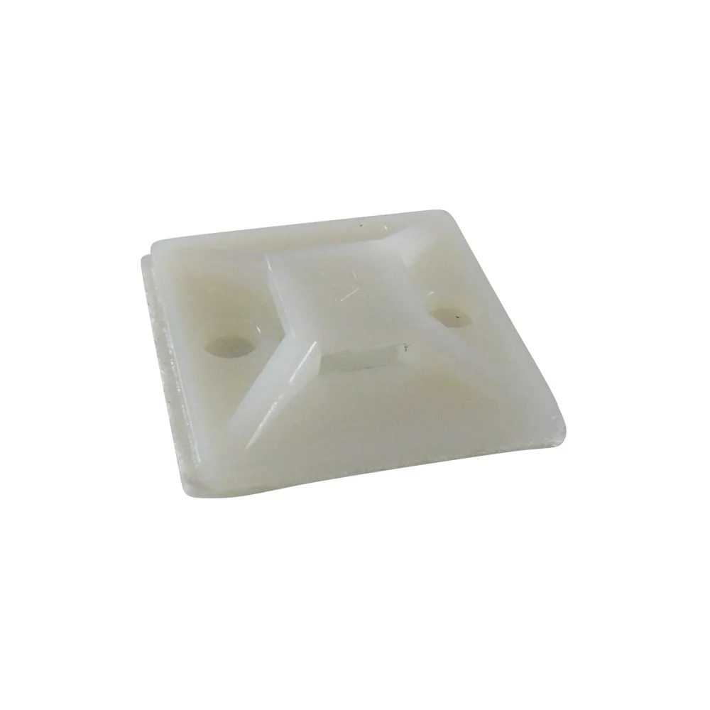 Soportes para bridas autoadhesivos PA - 13x13mm - ancho de banda 2.7 - Negro imagen 5