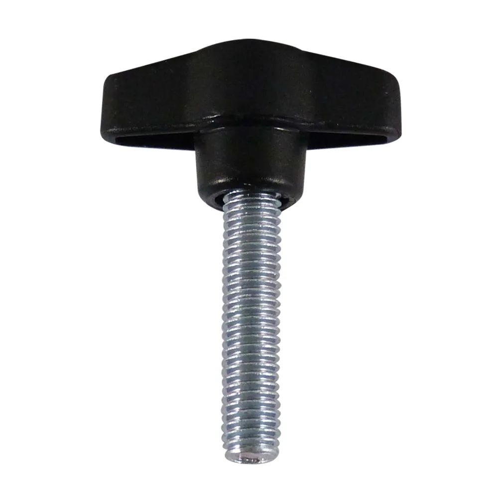 Tornillo de mariposa PA - modelo 3 - 40mm - M6x20mm St - Acero Zincado - Negro