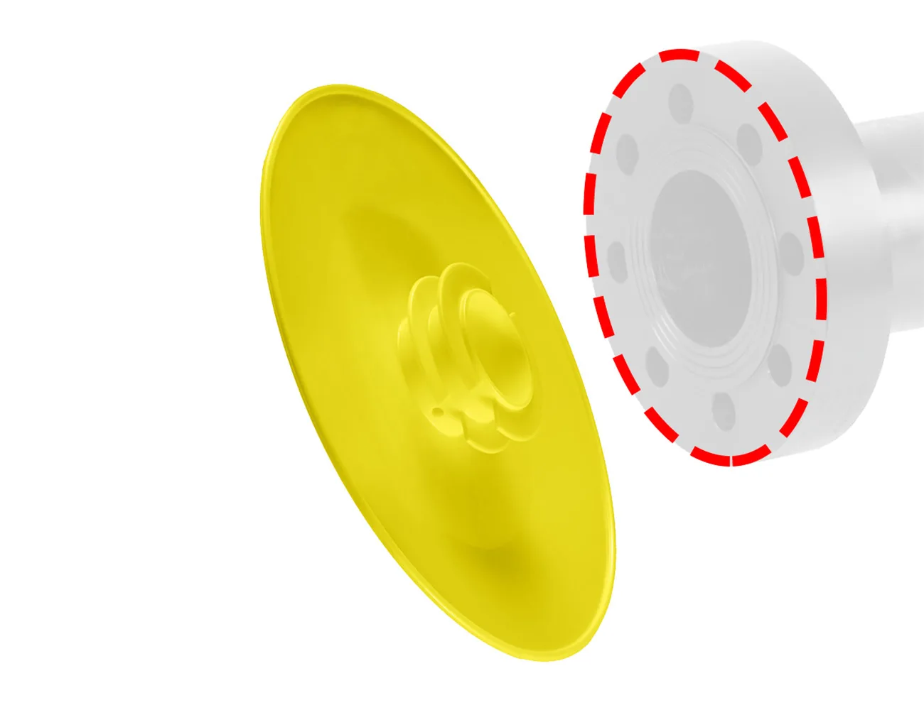 Protector de brida encajable – Protectores y capuchones para tubería