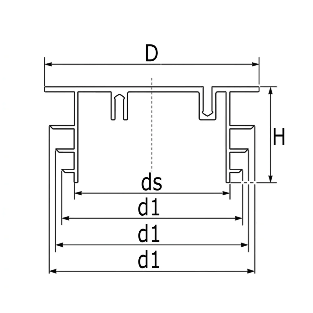 Dibujo técnico: Tapones estriados para tubería