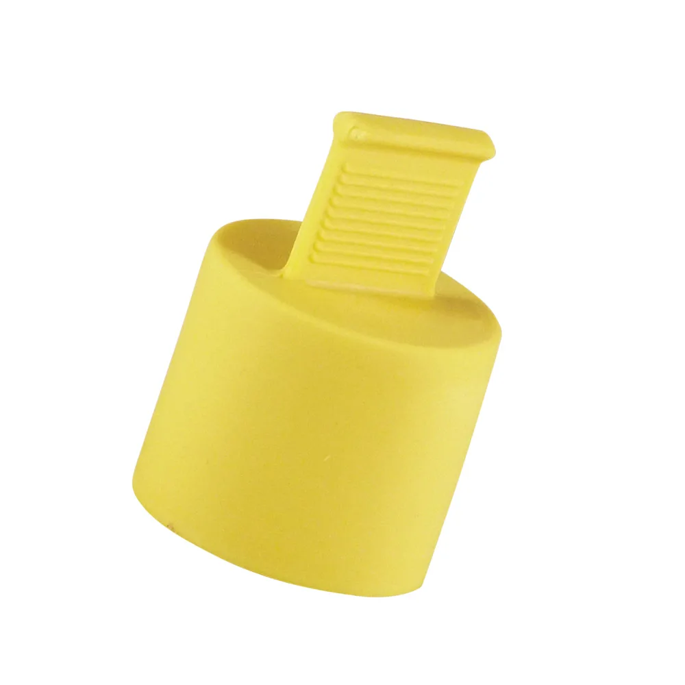 Capuchón flexible de enmascaramiento con lengüeta 4.0-5.0mm TPE - H=20mm - Amarillo