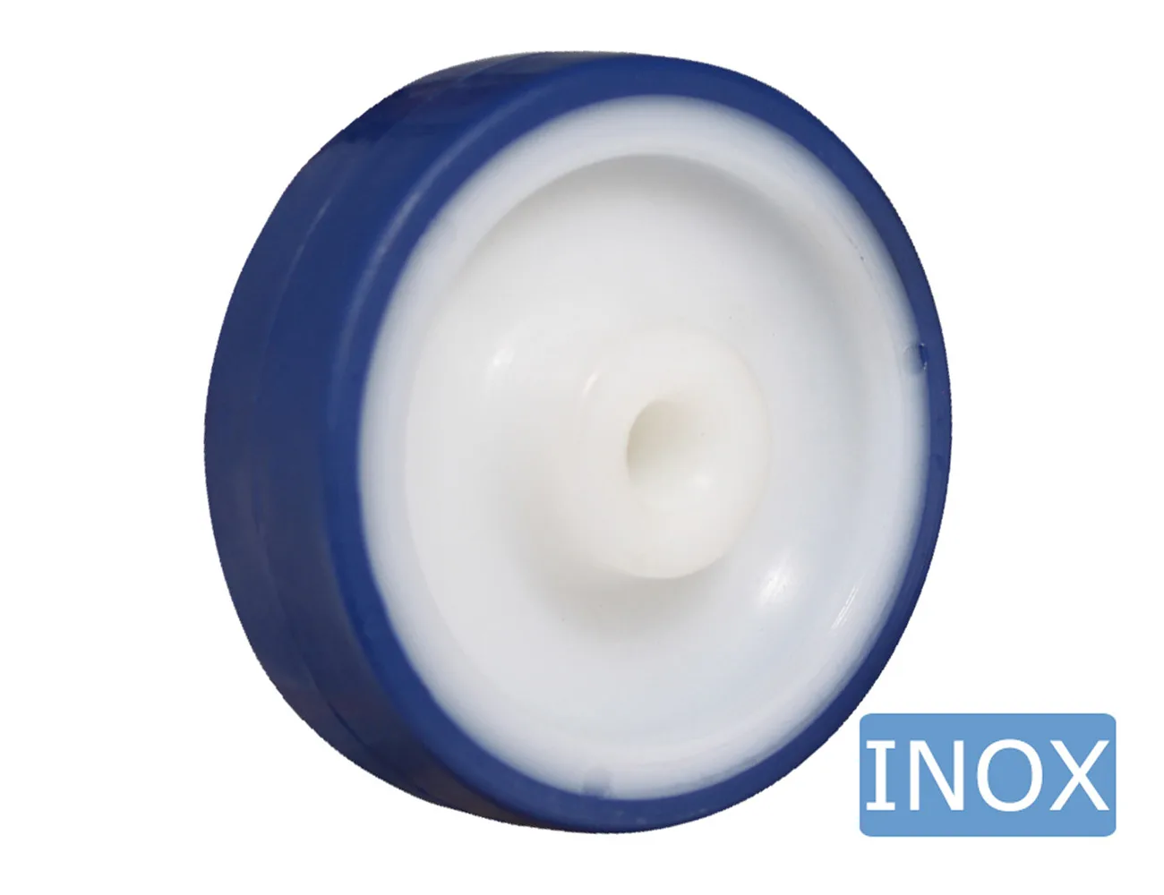 Rueda TPU - 600kg - horquillas de acero inoxidable – Ruedas
