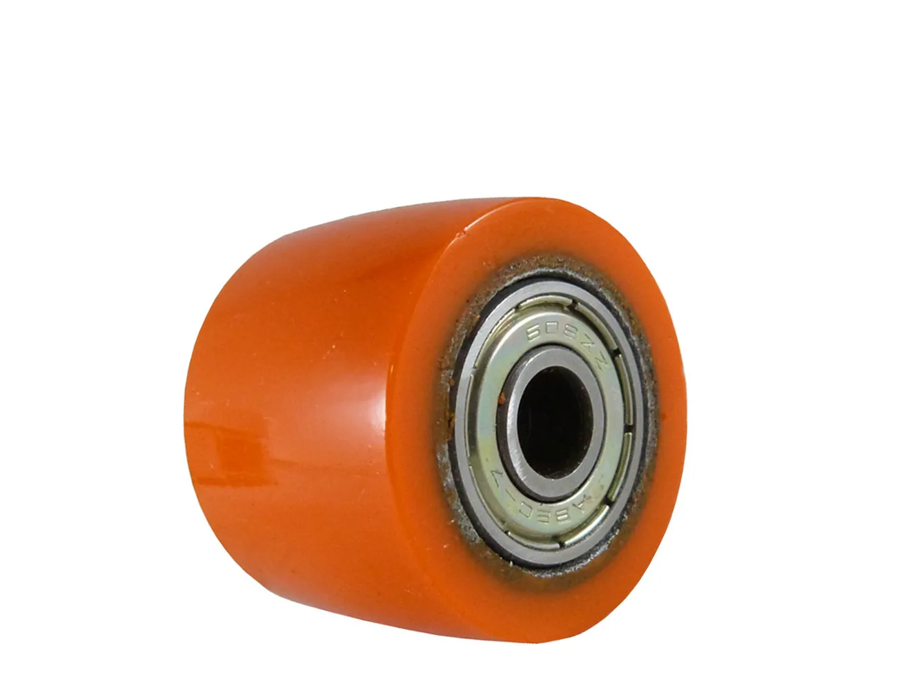Rueda mini de carga pesada PU - 150kg - horquilla de acero – Ruedas