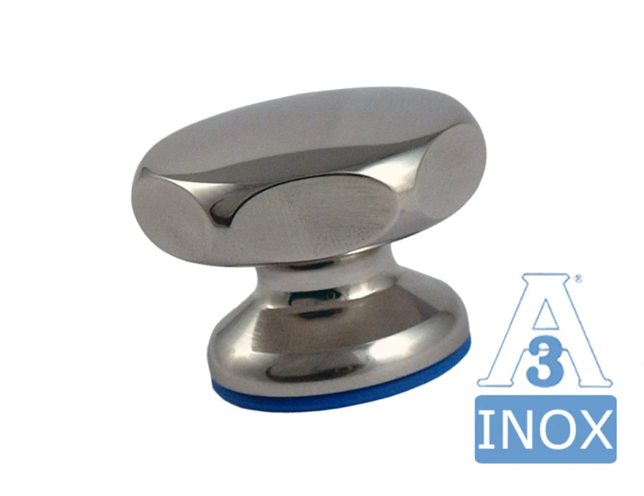 Pomo estrella de acero inoxidable – estándar higiénico 3-A – Componentes de acero inoxidable - Higiene 3-A