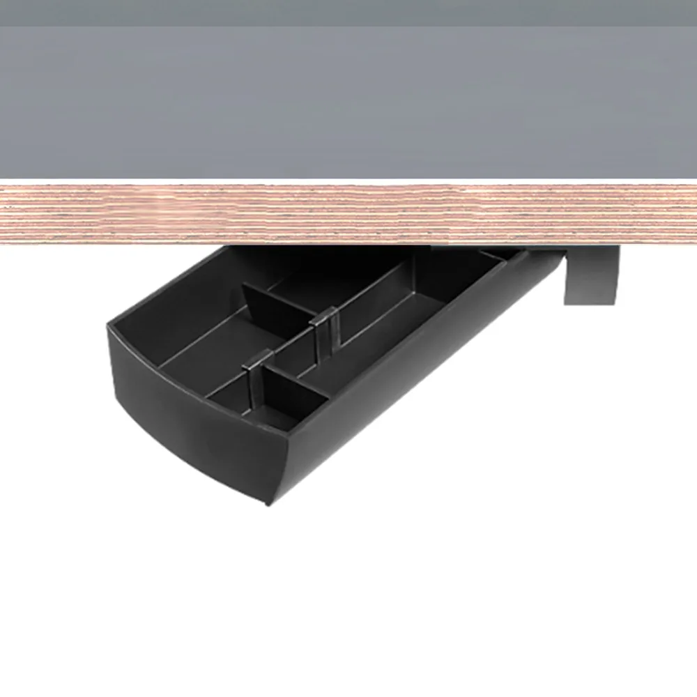 Cajón giratorio 90° bajo escritorio