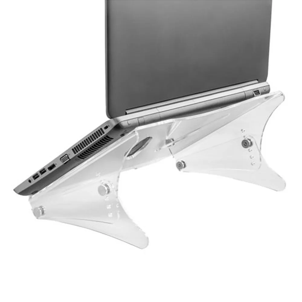 Soporte ajustable para portátil - transparente