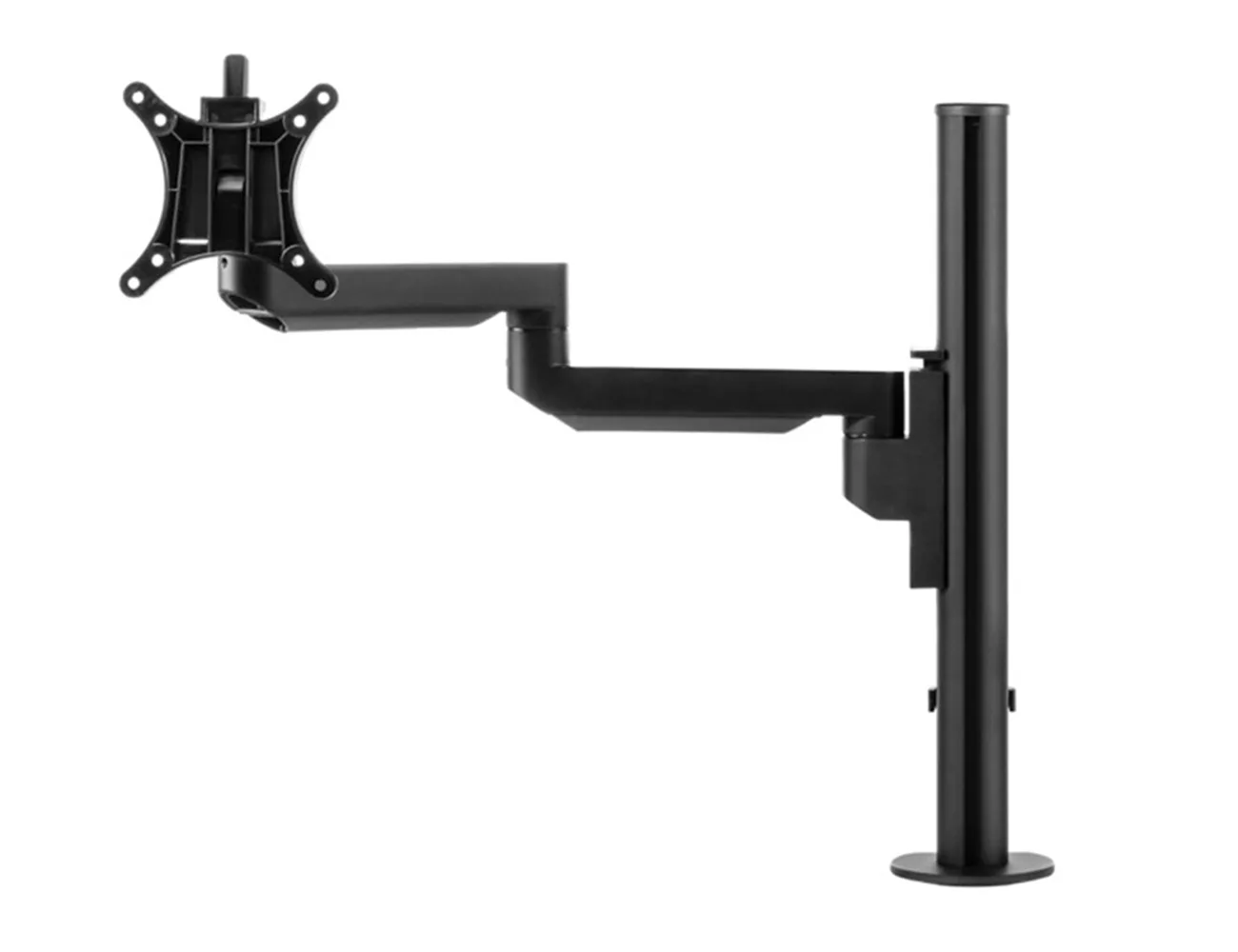 Soporte de monitor Galaxy - set: poste con brazos estáticos - 1 pantalla – Soporte de pantalla - set - 1 pantalla