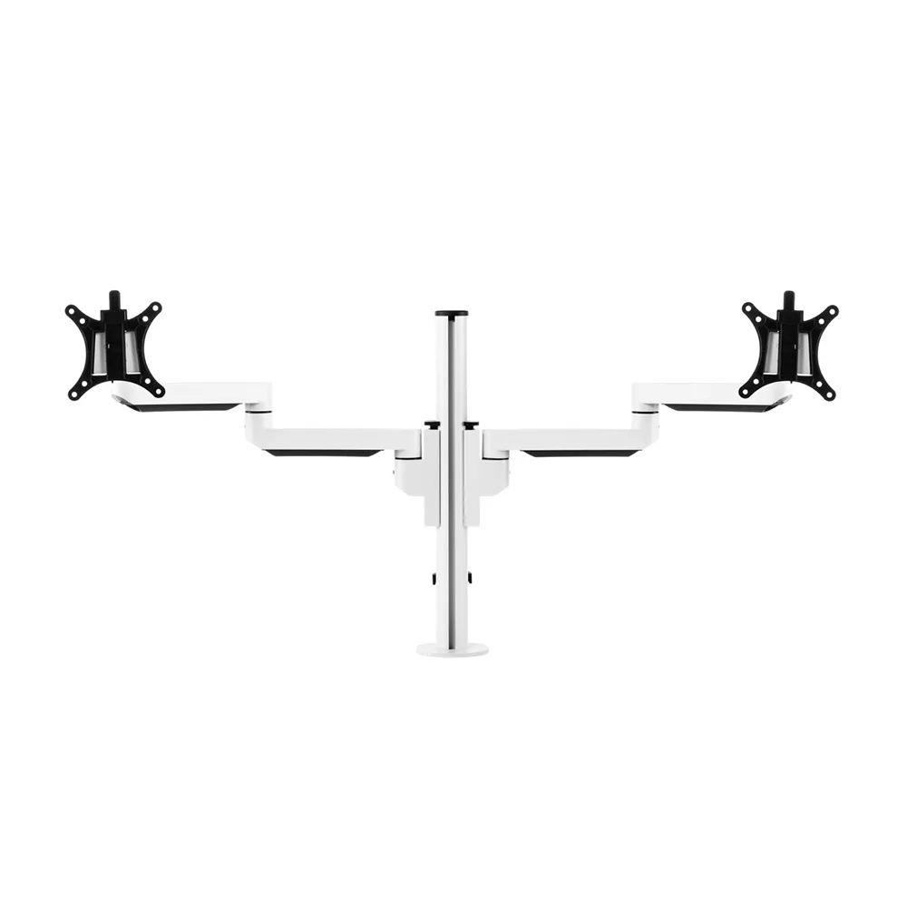Brazo para monitor Galaxy – SET: poste con brazos estáticos – 2 pantallas