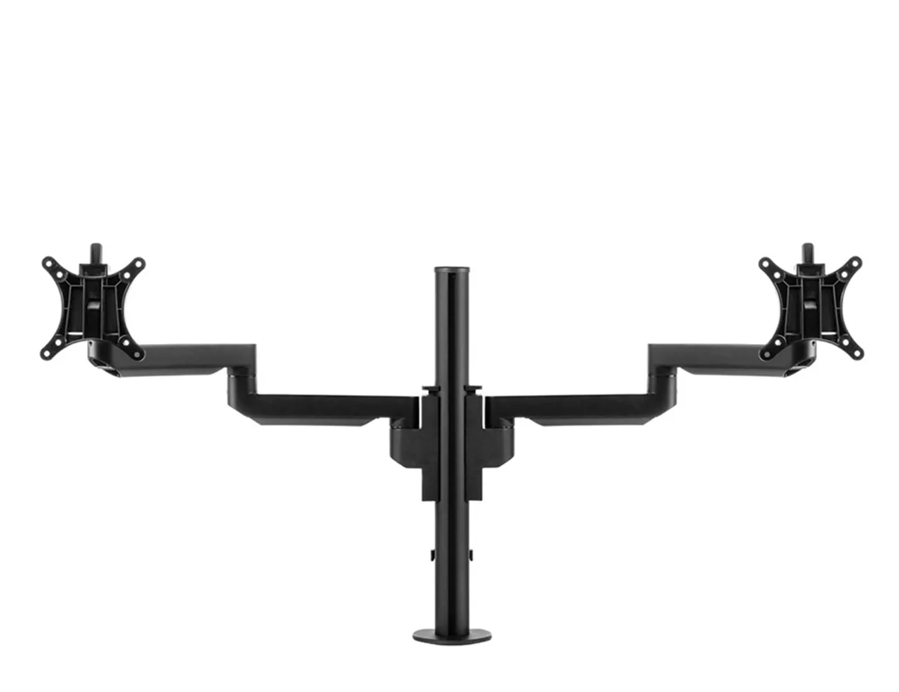 Brazo para monitor Galaxy – SET: poste con brazos estáticos – 2 pantallas – Brazo para monitor - kit - 2 pantallas