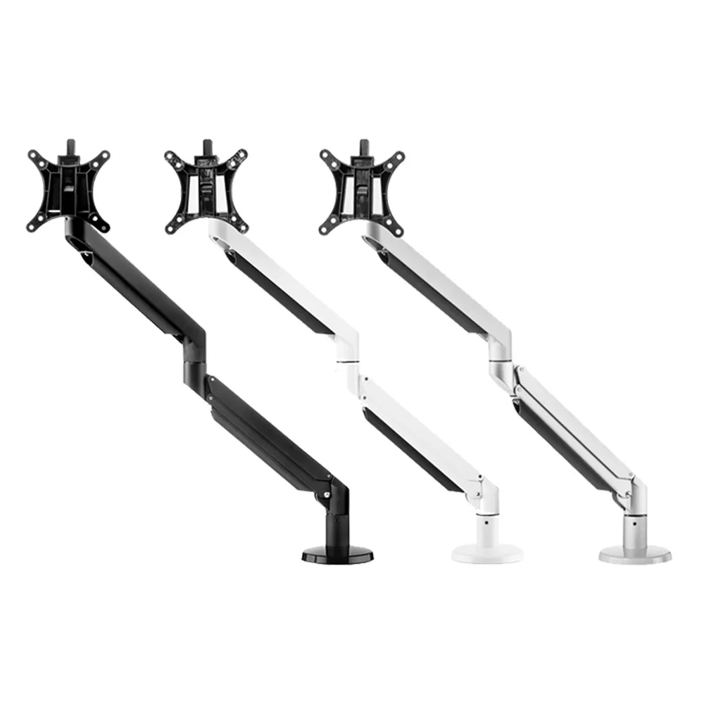 Soporte de monitor Galaxy - SET con brazo de resorte de gas 2-12kg - 1 pantalla