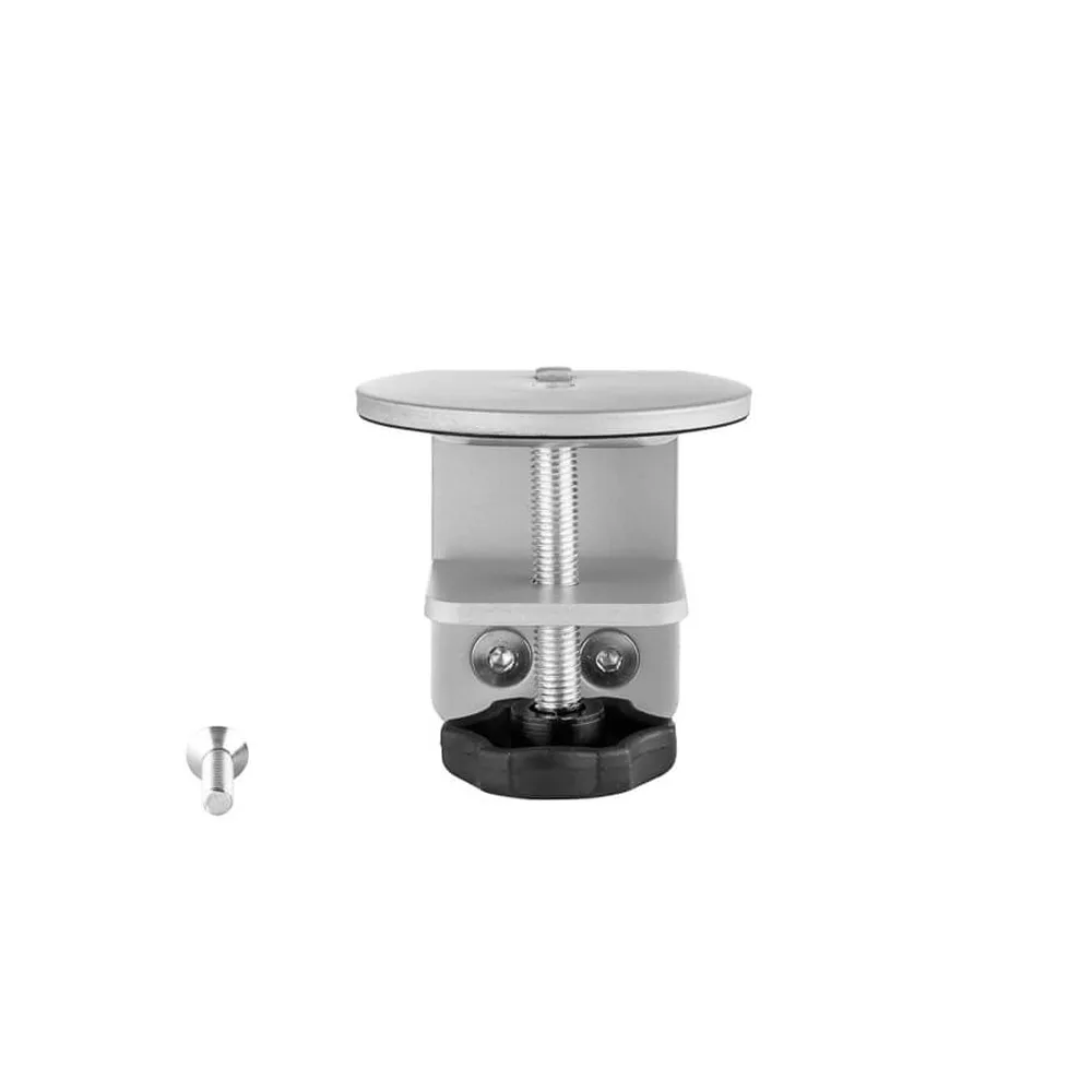 Abrazadera borde de mesa - Al - Aluminio - para brazo para monitor Galaxy - Negro
