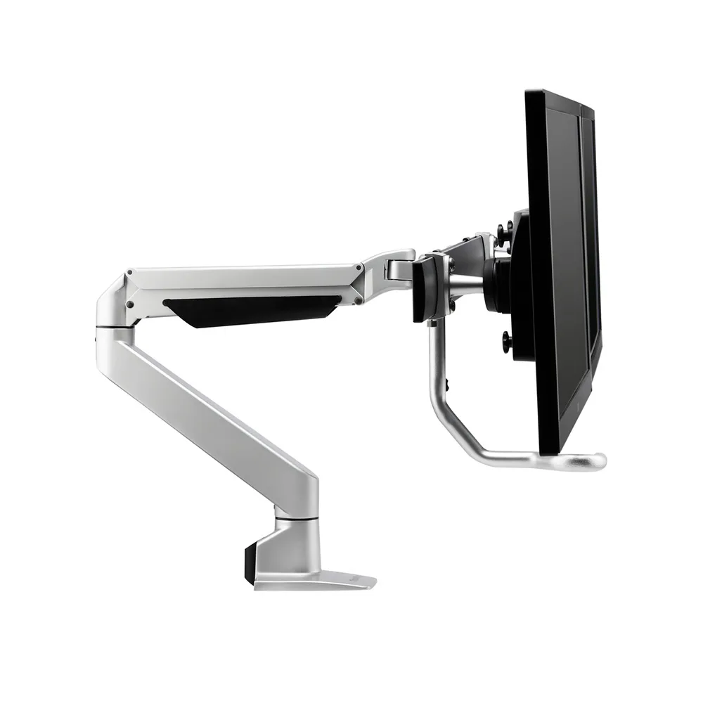 Brazo para monitor Damian – SET - resorte de gas 2-10kg + barra transversal – 2 pantallas