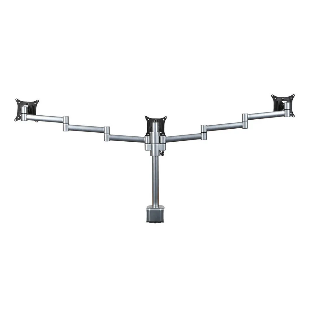 Brazo para monitor B-Sky ECO 3 – SET – poste con brazos estáticos – 3 pantallas