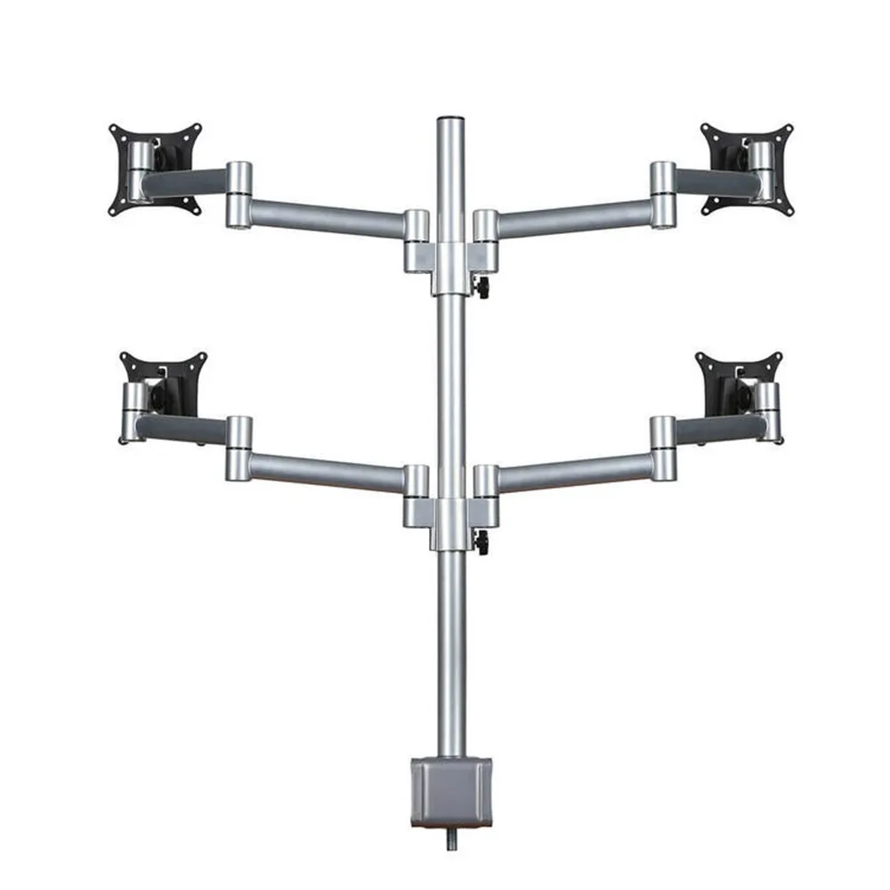 Brazo para monitor B-Sky ECO 3 – SET – poste con brazos estáticos – 4 pantallas