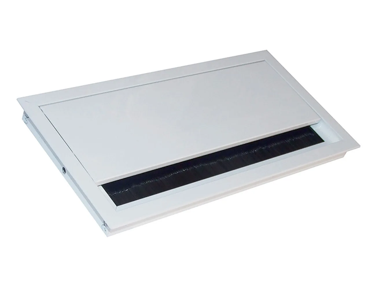 Pasacables de aluminio – cierre suave – cuadrado / rectangular – Pasacables para mesa y pasacables