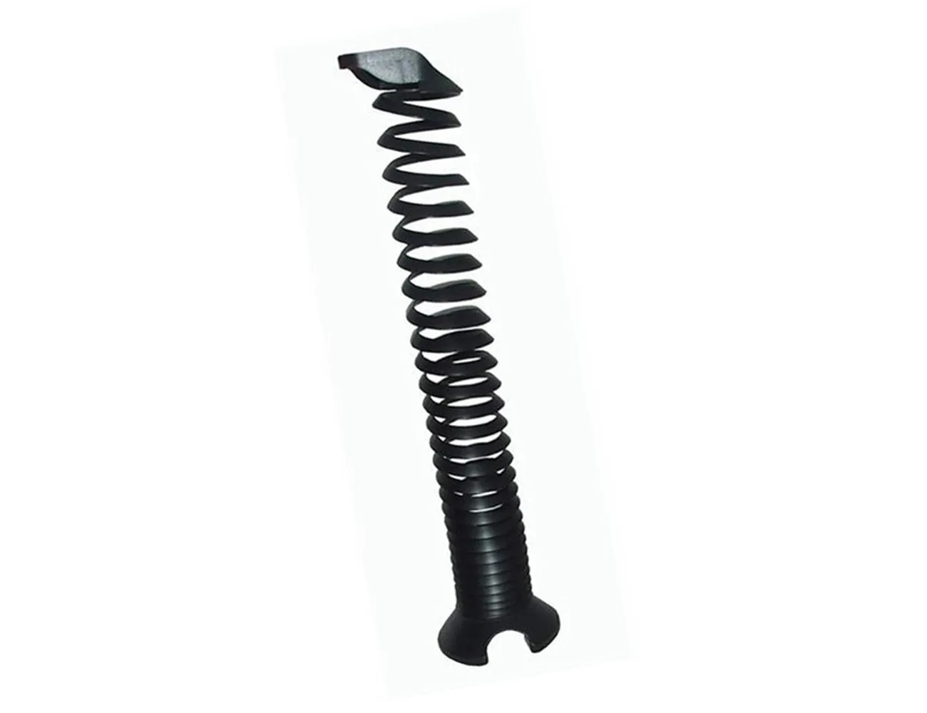 Espiral pasacables vertical con base y fijación – Organizadores y guías para cables
