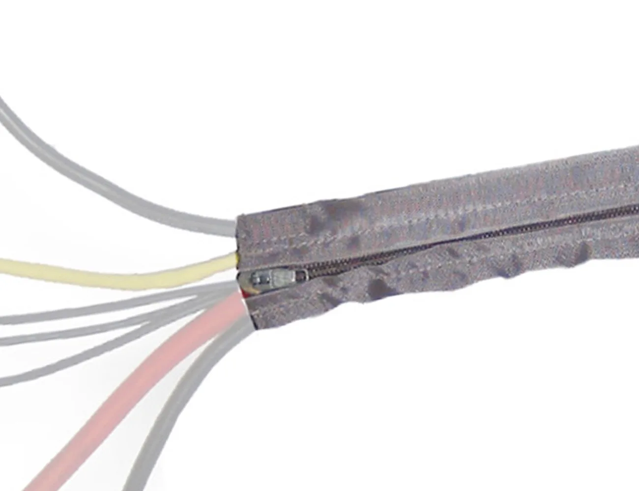 Funda para cables con cremallera ZipZ – Organizadores y guías para cables