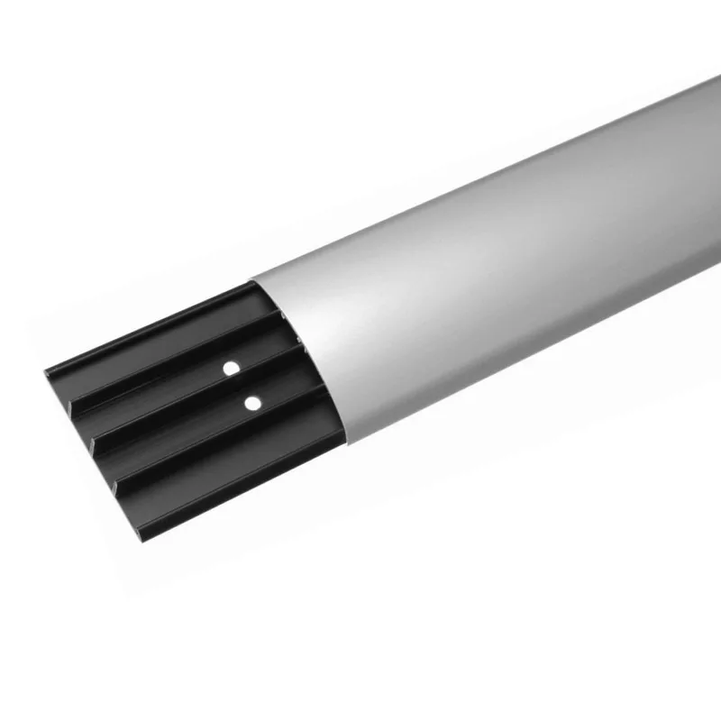 Canaleta pasacables para suelo - plástico/aluminio