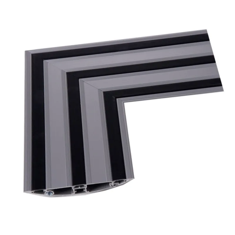 Canaleta de suelo – aluminio – pieza de esquina 90° plana