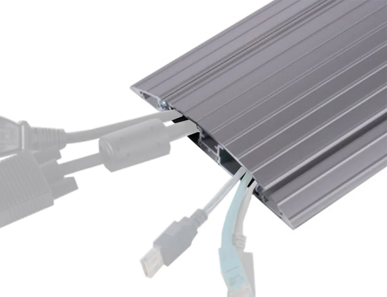 Canaleta de suelo – aluminio – Canaleta de suelo con tapa – aluminio