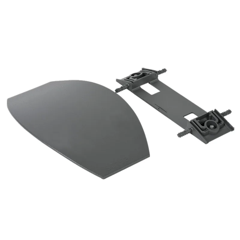 Conector para canaleta de suelo B=90mm TPE - Gris tráfico